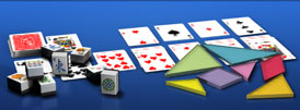 Solitaire Mahjong & Tangram 3-in-1