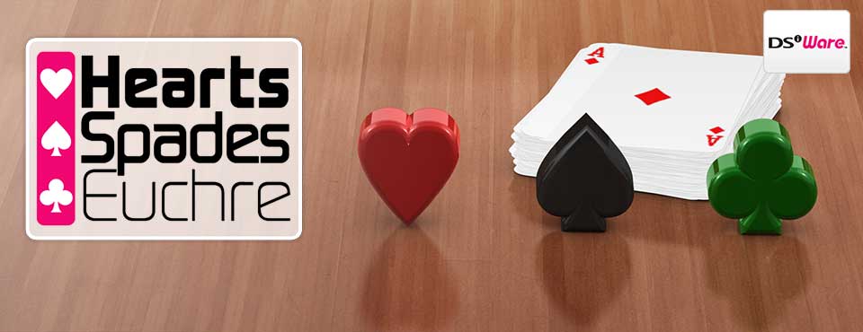 Hearts Spades Euchre - Nintendo DSiWare